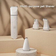 Pet Electric Hair Clipper Dog Cat Grooming Shaver Multi-Blade Trimmer for Paw & Fur Cutting