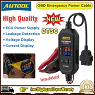 AUTOOL BT30 Car OBD2 Battery Replacement Tool Emergency Power Supply Cable