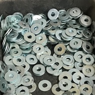 White And Black E-Ring Sold In 2 And A Half-4 Inches.