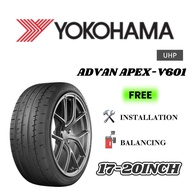 YOKOHAMA ADVAN APEX V601 TAYAR BARU  KERETA 17 18 19 20 21" INCH