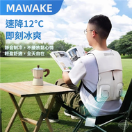 全城熱賣 - 半導體空調降溫背墊｜1秒極速製冷｜18℃溫差｜戶外防曬｜USB供電