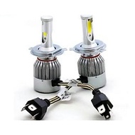 LED Car Headlight C6 SILVER H1 H3 H4 H7 H11 HB3 HB4 Car
