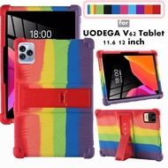 for New UODEGA V62 Tablet 11.6 12 inch Tablet Case Shockproof Soft Silicone Protective Case Stand Cover
