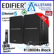 (ALLSTARS) Edifier R1280DBS 2.0 Bookshelf Speaker / 42W (choice of Black or Brown) (Warranty 2years 