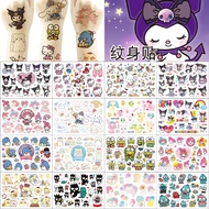 Sanrio Tattoo Stickers Tattoo Stickers Melody Tattoo Stickers Kuromi Tattoo Stickers Big Ear Dog Tat