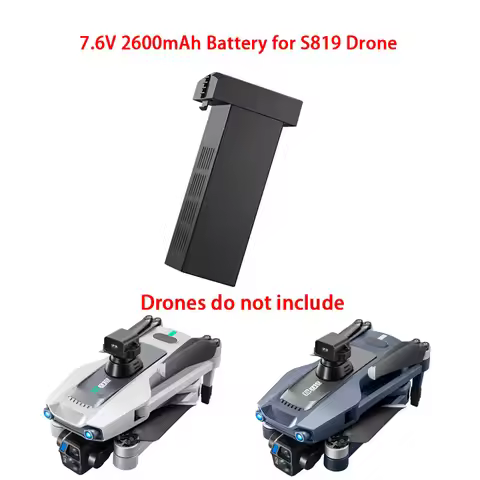 7.6V 2600mAh Original Battery for S819 Drone Quadcopter