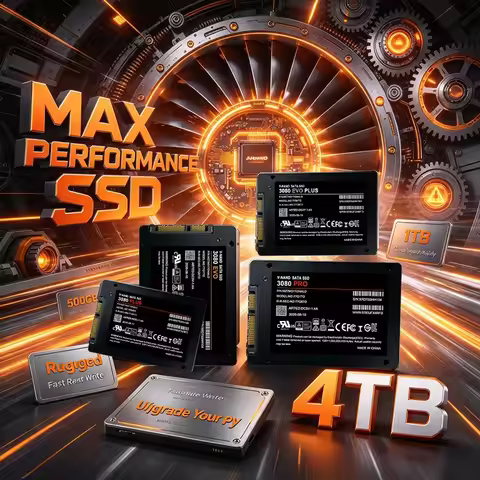 3080 EVO 2.5 Inch SATA III High Speed SSD Internal Solid State Drive 4TB High Capacity Storage for D