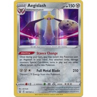 Pokemon Aegislash Card - 107/163 - Holo Rare