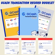 Gcash Transaction Record Booklet with customer fill-up form/receipt | Cash In&Out, E-Load and Bank