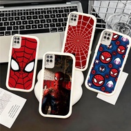 DN17 Spider-Man hp Plating Casing for OPPO Reno Find Narzo 5s A91 A74 10 C65 20A N63 A95 6 X3 A31 6i