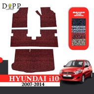 Car Mat HYUNDAI i10 Car Mat/ Vermicellimie HYUNDAI i10 2007-2014 Premium Material