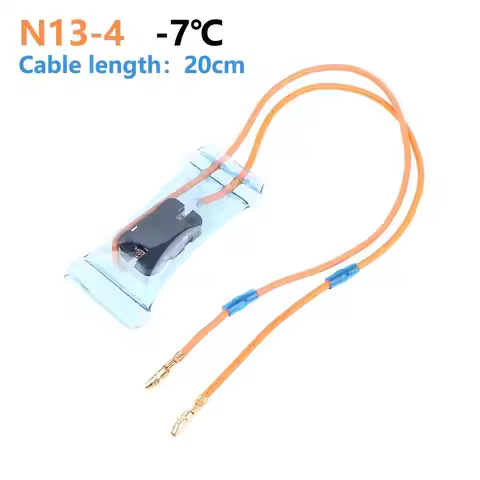 Bimetal Refrigerator Defrost Thermostat Bimetallic Replacement 2 Wire N13-4 8115 Degrees Fridges Def