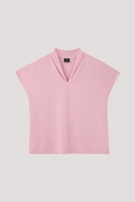 Funnel V-Neck Top