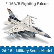 1:72 F-16 Fighter Jet Creative Military Series Building Blocks Toys Model Gifts for Children