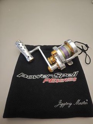 99% NEW jigging master power spell pe4 右手攪