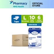 Tena Institution Pack Large 10s x 6 [adult diaper]