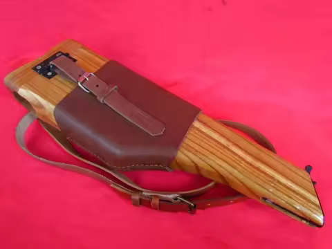 NEW WWII GERMAN MAUSER C96 TYPE BROOMHANDLE HOLSTER -BEST MILITARY COLLECTION