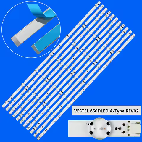 LED Backlight Strip For 65U6863DB 65U6663DG LT-65C880 LT-65V81LU TX-65GX565E E65UHDHDRS2Q P65UP2038A
