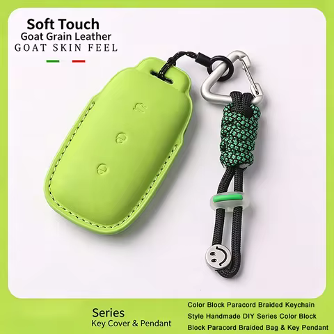 Fashion Leather for Geely Galaxy L7 2024 L6 MAX 1.5T Plus AIR PRO Galaxy L7max E8 E5 Remote Car Key 