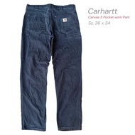 Carhartt canvas Pants 5 pocket