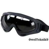 Owelteknik9 - Safety Glasses Black Premium K55/Work Safety Glasses/Sponeg Black Premium Motorcycle S