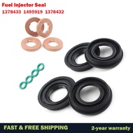 Fuel Injector Seal+Washer+O Ring Set For Citroen Relay 2010-2017 Ford Transit Mk6 Mk7 Peugeot 2.2 HD