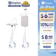 Simplus Garment Steamer Iron 2000W 11-Iron Mode Stainless Steel Soleplate 34g/min Steam Output GTJH014