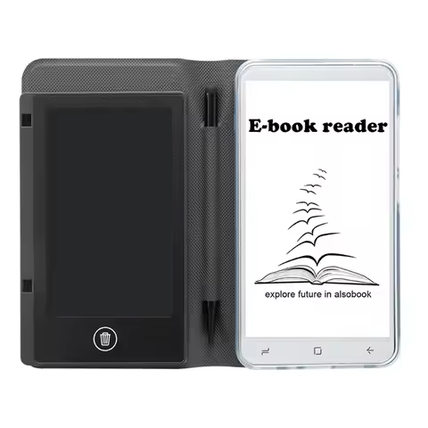 5 Inch Inkless E-Reader Electronic Book Reader with Handwriting Tablet High-Resolution Screen for El