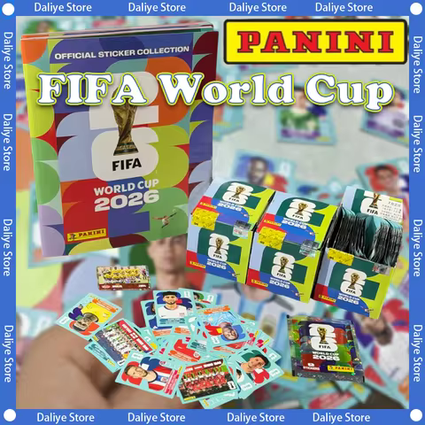In Stock Football Cards 2026 Panini FIFA World Cup Sticker Pack Panini Soccer Card Panini Cards Socc