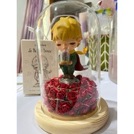 POP Mart Hirono Little Prince Rose Glass Dome