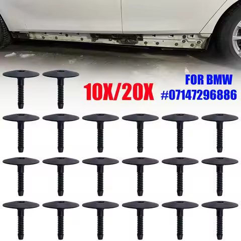 Side Skirt Sill Moulding Cover Trim Clips Fastener for BMW 1 2 3 Series F20 F23 F22 F87 F34 F30 F31 