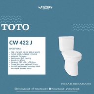 Closet Duduk Toto / Kloset Duduk Toto Cw 422 J Putih