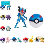 MW Anime Figure, Joints Adjustable Lucario Snorlax Mew Pikachu Poke Ball Figures, Birthday Gift  Gre