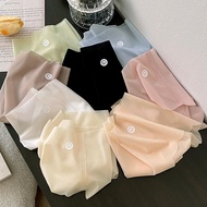 ~~ [F009] Ultra-Thin 3D Three-Dimensional Peach Hip Petal Style Seamless Ice Silk Mask Pants Pure Co