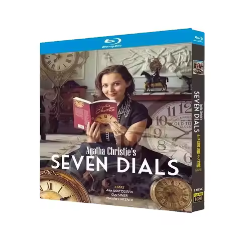 Agatha Christie's Seven Dials (2026) 1-Disc New Sealed Box Set Blu-ray Disc DVD High Definition