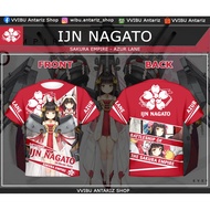 Azur Lane IJN Nagato Anime Fullprint T-Shirt