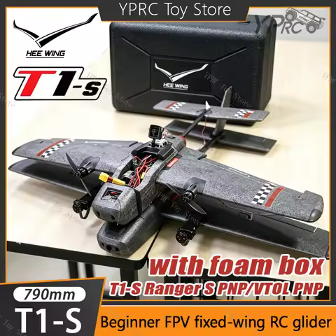 Heewing T1-S VTOL Y3 RC Plane Assassin T1S Ranger S Twin Engine Vertical Takeoff&Landing RC FPV Fixe