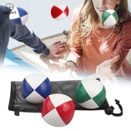 [szgrqkj3] 3x Juggler Balls with Mesh Bag Juggling Balls for Training Activity Backyard