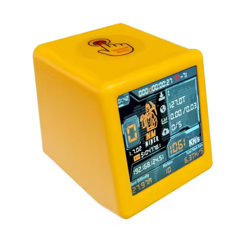 NM TV NMMiner Officail Smart TV 1060KH/s better Nerdminer v2 ESP32 BTC SOLO Lottery Miner & Smart gi