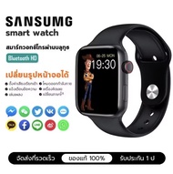 【รับประกัน 1 ปี】รุ่นใหม่ Samsung สมาร์ทวอทช์ แท้ นาฬิกา เมนูภาษาไทย Smart Watchโทรศัพท์บลูทู กันน้ำ วัดความดัน วัดหัวใจ รองรับทั้งAndroid และ iso