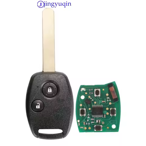 jingyuqin Remote 313.8MHz ID46 Chip Car Key Shell For Honda Accord 2003 2004 2005 2006 2007 Car Key 