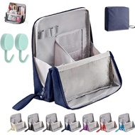 Vertical Makeup Organizer Bag, Doresty Makeup Bag, Doresty Standing Makeup Bag – Portable, Large Cap