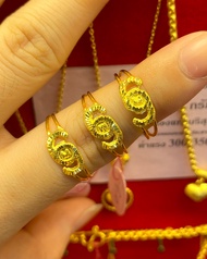 แหวน 1 กรัม ทองคำแท้จากเยาวราช ขายได้จำนำได้ มีใบรับประกันสินค้า ส่งฟรี!!