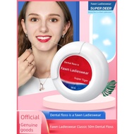 Mama Deer Super Tiger Roll Dental Floss American Style 50m Super Fine Toothpick Floss Family Pack De