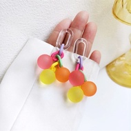 Candy earrings, long drop pearls BT080 BT001