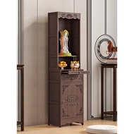 H-Y/ Buddha Shrine Altar Buddha Shrine Household Modern Light Luxury Little God Table Cabinet New Chinese Style Clothes