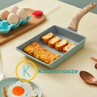 Japanese Style Egg Fry Pan I Spatula Pan Non-Stick Egg Fryer