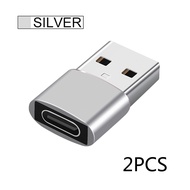 2Pcs USB C อะแดปเตอร์ OTG ประเภท C ถึง USB อะแดปเตอร์ Type-C อะแดปเตอร์ OTG สายสำหรับ iPhone 12 Pro Max สำหรับ Airpods 1 2 3 USB อะแดปเตอร์