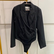 BN315 | THRIFTED Z4R4 BLACK PREMIUM BLAZER WITH BODY SUIT STYLE