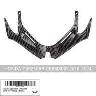 For HONDA Motocycle Front Wing Fairing Winglets Mouth Shell Cover Protection Guards CBR250RR CBR300R